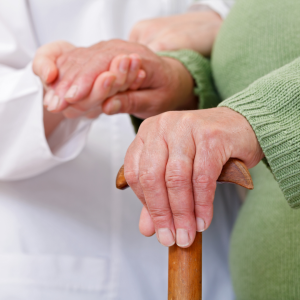 Support - holding hand image