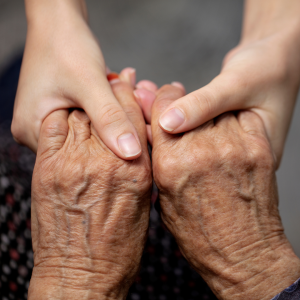 holding hands - respite care