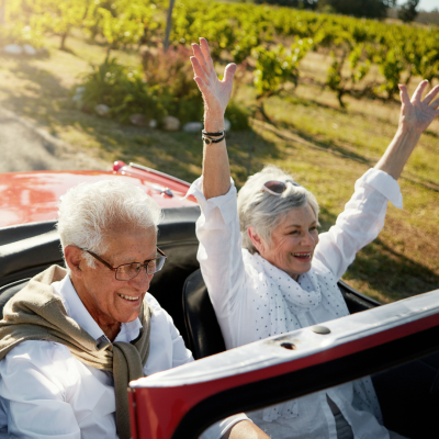 Retirement Villages and Residential Parks - Couple enjoying life