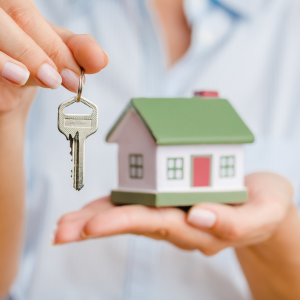 Retirement Villages and Residential Parks - small house and keys